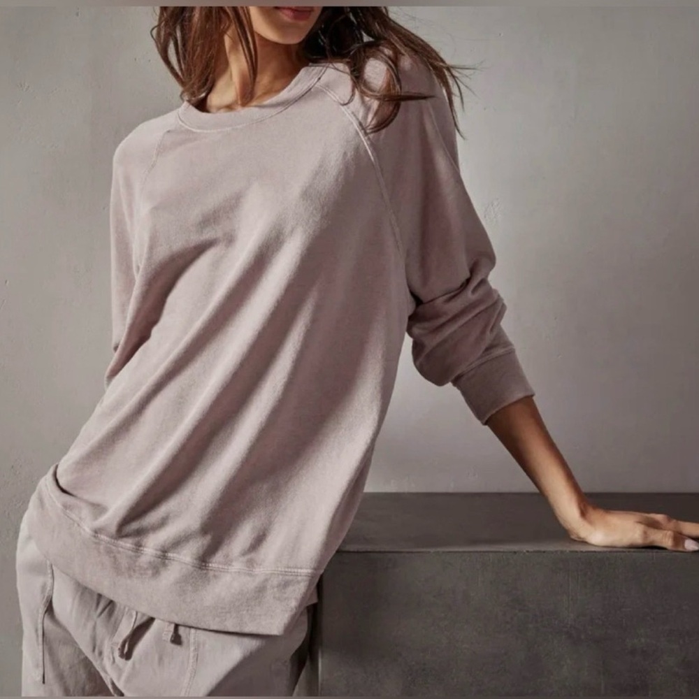 James Peres French Terry Sweatshirt in Calamine